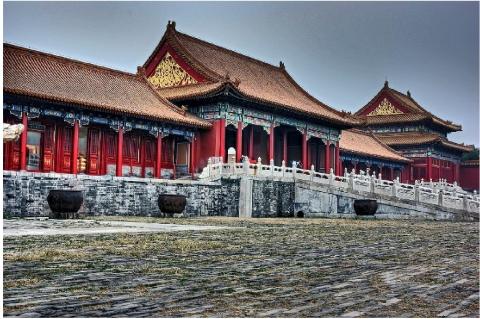 Forbidden city wall