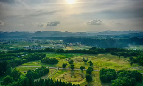 The Ōyu Stone Circles in northern Japan. 